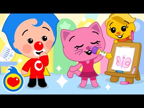 El Arte Sana 🎶 🎨 Canciones Infantiles | Plim Plim