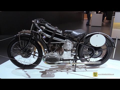 Thumbnail for 1929 BMW WR 750 Super Charged Vintage Bike - Walkaround - 2014 EICMA Milan Motorcycle Exhibition by BMW WR 750