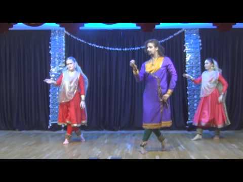 akshaya kathak-dadra "Rangi Sari Gulabi Chunariya Re" Moscow 2015