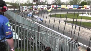 Big 8 Series Crashes -  Last Chance Thrills & Spills - Rockford Speedway