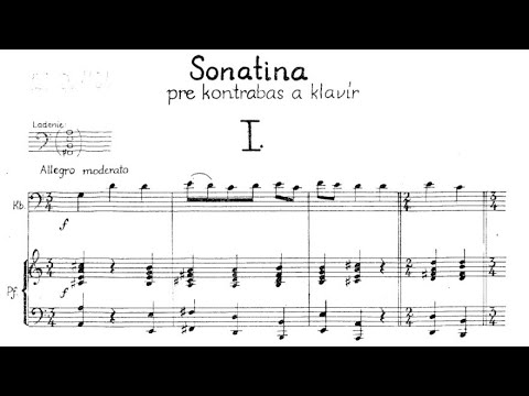 Ludovít Rajter - Sonatina for Double Bass and Piano
