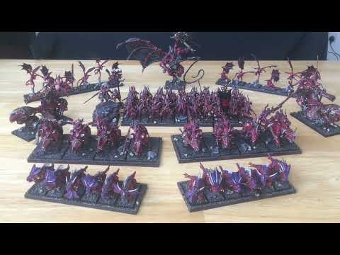 Army Showcase 2500pts Daemons of Chaos Warhammer Fantasy 8th Edition