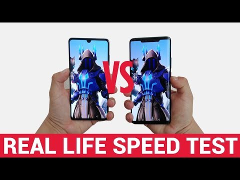 Huawei P30 vs Huawei Mate 20 Pro - Real Life Speed Test! [Big Difference?]