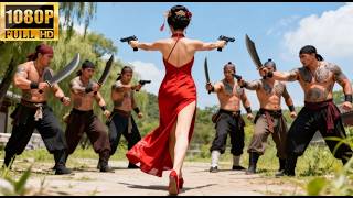 土匪抢下漂亮新娘，不料她竟是枪神，双枪百发百中灭杀土匪！ #new #movie #war #film