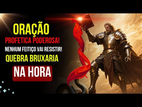 ORAÇÃO PROFÉTICA PODEROSA | Quebra de Feitiços, Libertação Espiritual e Proteção