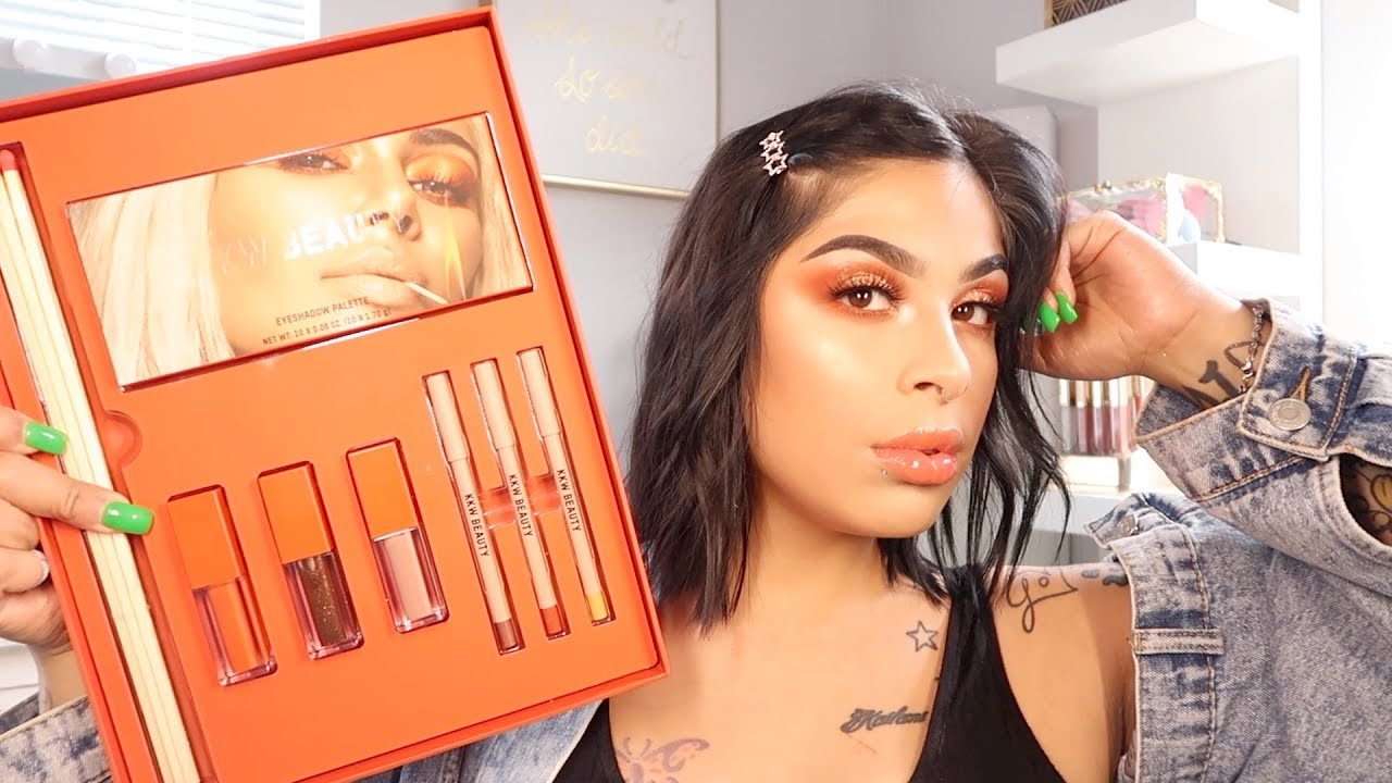 KKW BEAUTY SOO FIRE COLLECTION!