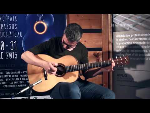 Salon des luthiers Issoudun 2015 - Florian jégu - 000 par Shaï Sebbag