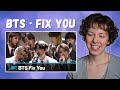 Voice Teacher Reacts to BTS - Fix You (Coldplay Cover)