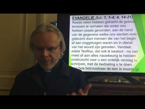 3C (Evangelie: De Geest des Heren is over Mij gekomen)