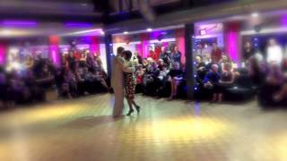 Paulina Cazabon y José Luis Gonzalez, TNT Lyon, Milonga