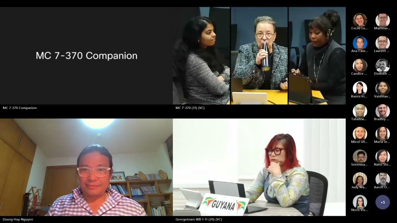 Urban Floods CoP Session — The Bread & Butter of Urban Flood Management: Learning from the Regions