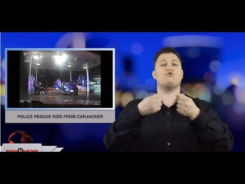 Police rescue kids from carjacker (ASL - 2.19.19)