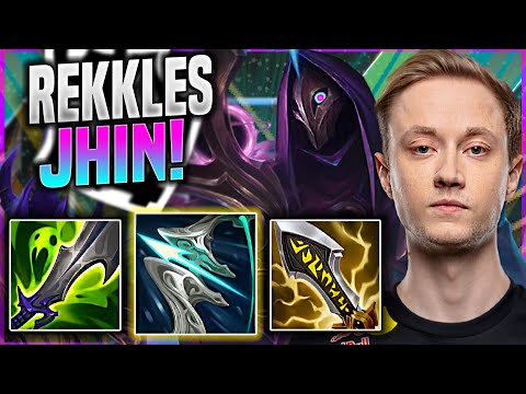 REKKLES CHILLING WITH JHIN! - G2 Rekkles Plays Jhin ADC vs Ezreal! Season 11