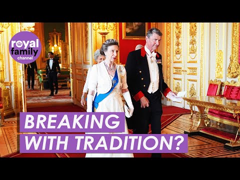Princess Anne Reveals New Hairstyle at Prestigious State Banquet
