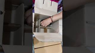 SITOVI Transparent Glass Jar and Container Air Tight Black Lid for Kitchen 400 ml Pack of (24)