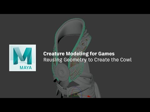 3D Creature Modeling for Games with Maya and ZBrush - Lesson 10 / 22