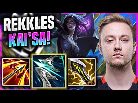 REKKLES TRIES SOME KAI'SA! - G2 Rekkles Plays Kai'Sa ADC vs Caitlyn! | Challenger TV