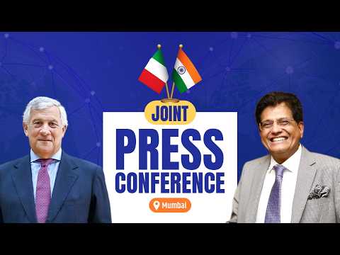 India-Italy Joint Press Conference, Mumbai