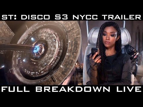 New ST: Discovery S3 FULL Trailer Breakdown LIVE