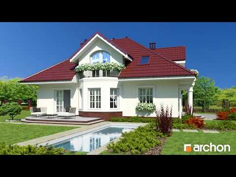 Dom w tymianku ver. 2 - Wirtualny spacer po wnętrzu I ARCHON+ Projekty Domów