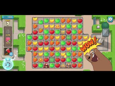 We Bare Bears the Puzzle for Kakao Season2 Level 1265 - No Boosters