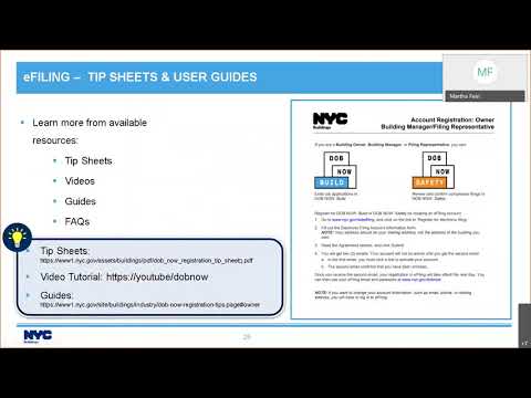 DOB NOW: BUILD – Contractor Training Webinar