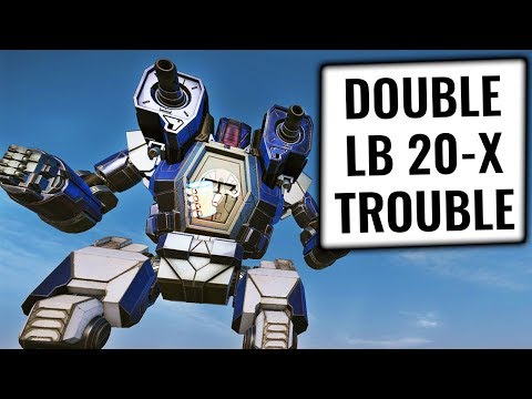 DOUBLE LB20 ACTION! - Hunchback IIC Build - German Mechgineering #51 - Mechwarrior Online 2019 MWO