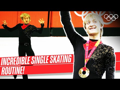 Evgeni Plushenko's Incredible Single Skating Routine at Torino 2006! 🥇 ⛸