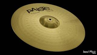 Video thumbnail for Paiste 101 Brass Crash Ride 18" | Import Music Brasil by Import Music Brasil