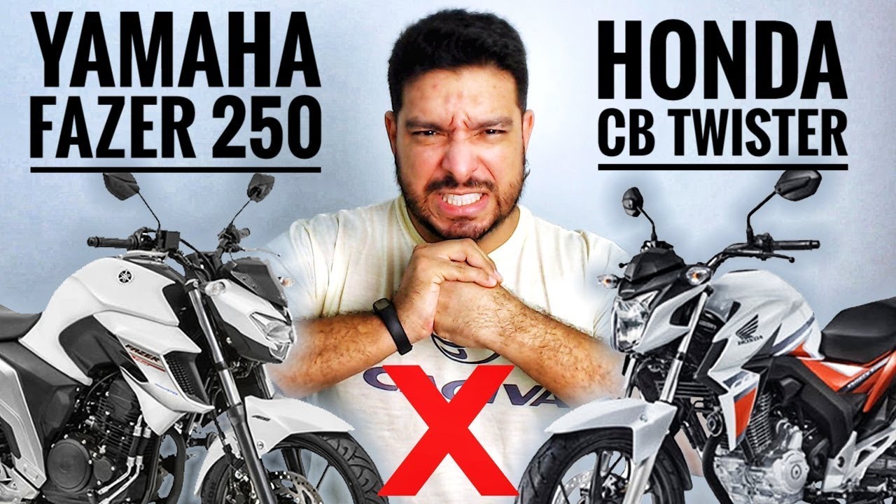 TRETA! Yamaha Fazer 250 versus Honda CB Twister
