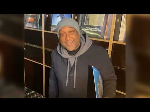 Ronnie Herel Unboxing the very first copy of his new Album Neo Soul Sessions Volume Two