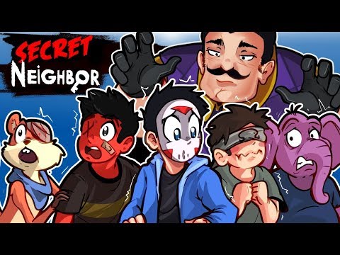 Secret Neighbor - Our First Look! - WHICH ONE OF US IS THE NEIGHBOR???? 1V5!