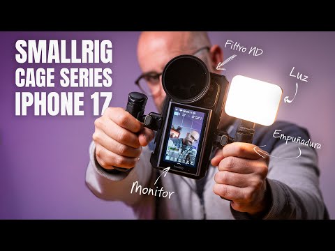 Convierte el iPhone 17 Pro en una mejor cámara de vídeo con estos accesorios