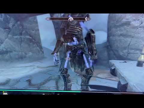 Skyrim Arms of Chaos Glitched Warlock amulet