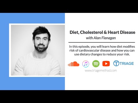 Diet, Cholesterol & Heart Disease with Alan Flanagan | Triage Podcast Episode 119