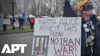 Madrid crowd condemns military action as violation of international norms | APT