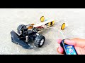 How To Make A RC Car Mini DC Motor Simple Homemade
