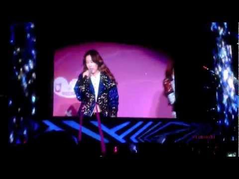 HD FANCAM 120922 SNSD TaeTiSeo & EXO - DJ Got us Falling in Love @ SM Town Jakarta