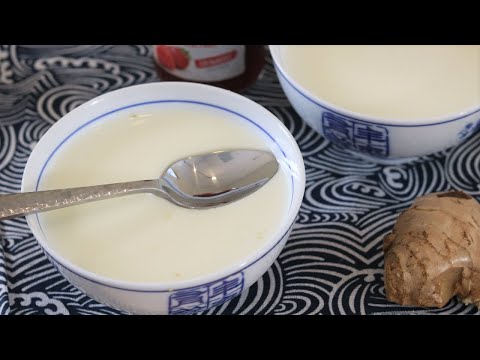 Ginger Milk Pudding Recipe