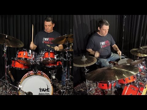 Bateria Compacta Taye GoKit Quick Check Drum Set com Lael Medina