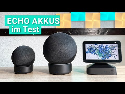 GGMM Akkus für Echo und Echo Show im Test - So nehmt ihr Alexa mit in den Garten!