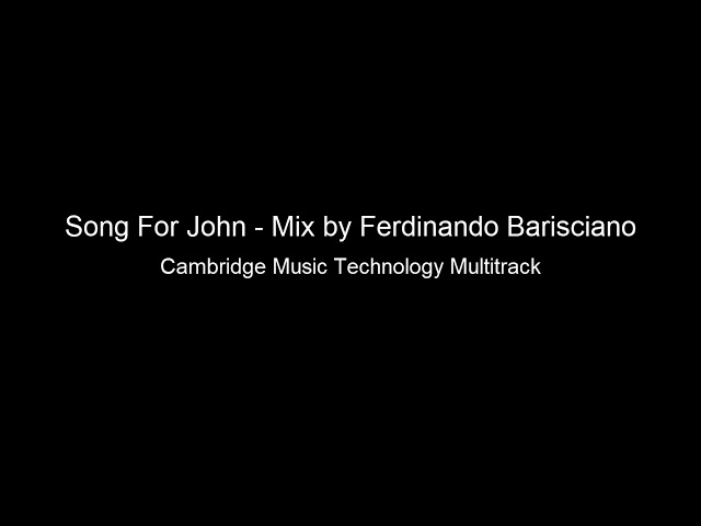 Ian Dearden (with Vicki Swann & Jonny Dyer) - Song For John (CBM) (Remix Stems)