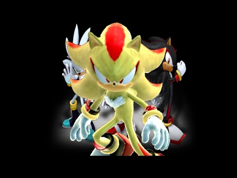 SONIC THE HEDGEHOG (2006) ~ PART 230: Super Shadow in Sonic's Silver the Hedgehog