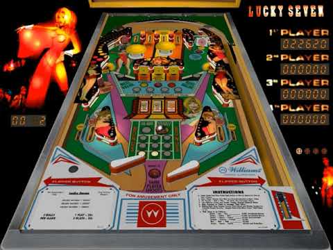 Lucky Seven Williams 1977 TAB, Destruk 1 0 0 Visual Pinball 4 3 HYPERSPIN NOT MINE VIDEOS Flipper
