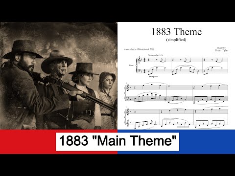 1883 Main Theme - Super Easy! - (piano solo)
