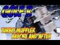 Golf R 7 5 Turbo Muffler Delete Before And After Noise Comparison