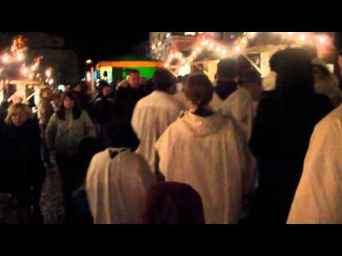 EngelFlashMob am 03.12.2011 in Stollberg/Erzgeb.