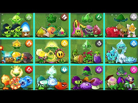 Random 12 Team Plants & Mint Vs All Zombies - Who Will Win? - Pvz 2 Team Plant vs Team Plant