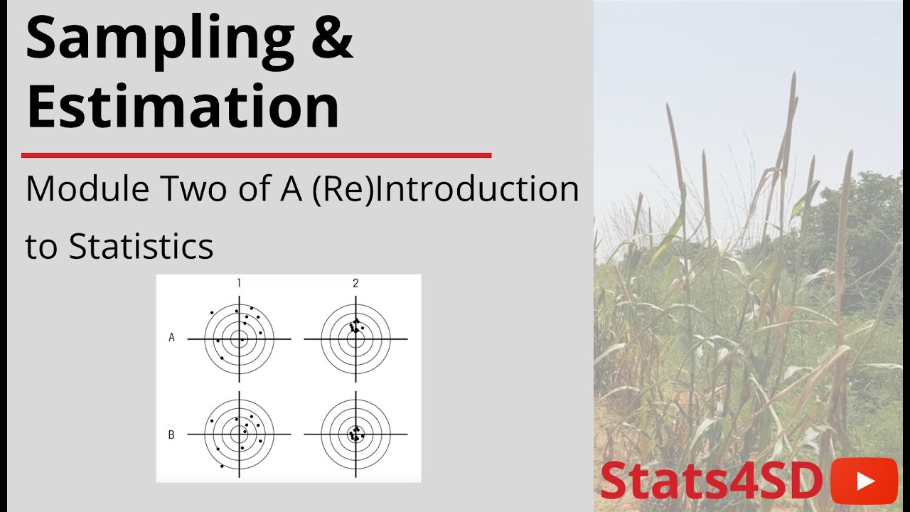 Sampling & Estimation - A (Re)Introduction to Statistics Module 2