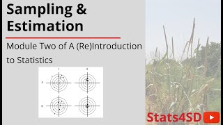 Sampling & Estimation - A (Re)Introduction to Statistics Module 2